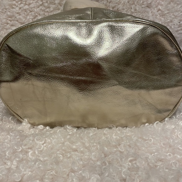 Charming Charlie Metallic Canvas Tote Bag - Picture 3 of 5